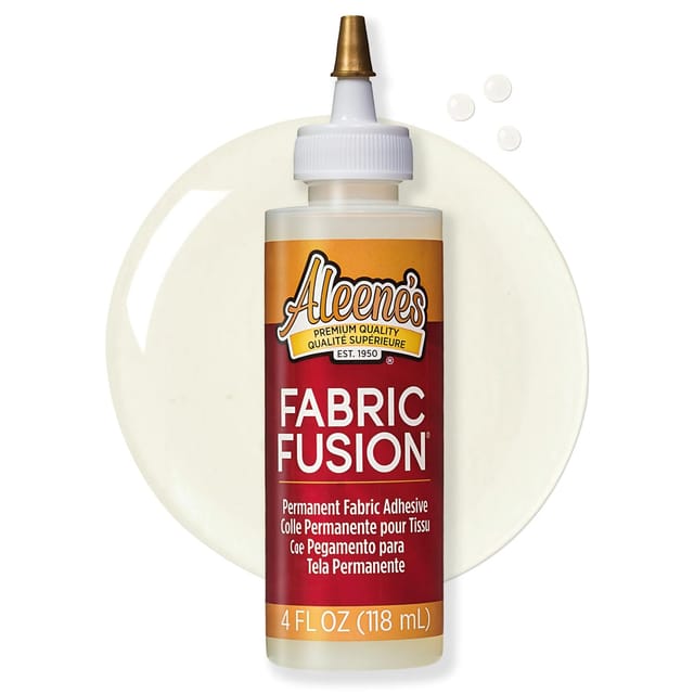 Aleene's Fabric Fusion Permanent Fabric Adhesive 4 oz bote flexible